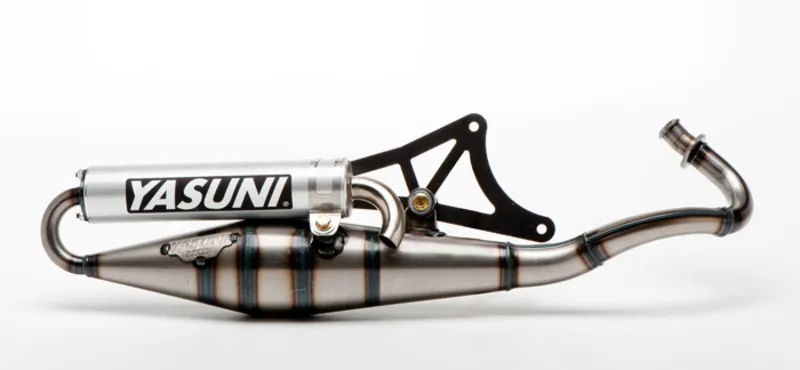 Escape homologado 2T Yasuni Z Silenc. Alu. Piaggio/Gilera Zip / Runner / NRG / Typhoon TUB418