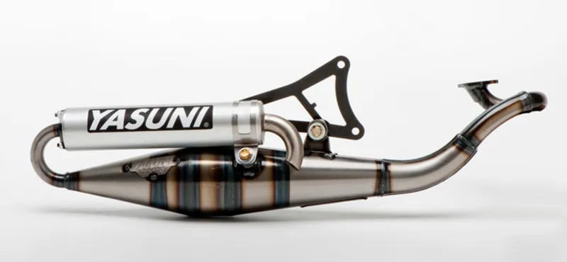 Escape homologado 2T Yasuni Z Silenc. Alu. Minarelli Horizontal AC/LC 2T Aerox/Jog / SR TUB901