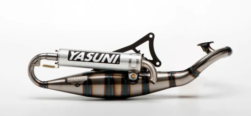 Escape homologado 2T Yasuni R Silenc. Alu. Minarelli Horizontal AC/LC 2T Aerox/Jog / SR TUB902