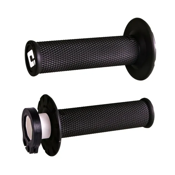 Puños ODI MX V2 Lock-On sin relieve Negro