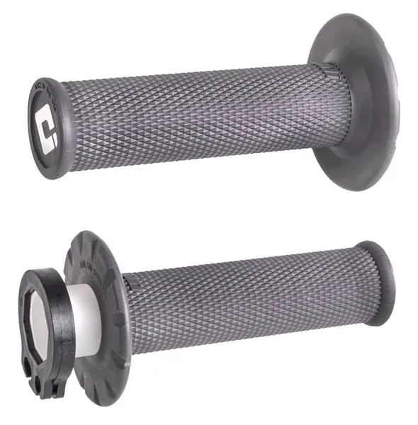 Puños ODI MX V2 Lock-On sin relieve Gris