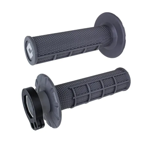 Puños ODI MX V2 Lock-On Half-Waffle - Gris