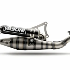 Escape YASUNI Carrera 10 homologado silencioso carbono Minarelli Horizontal