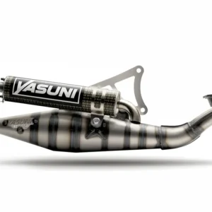 Escape YASUNI Carrera 10 homologado silencioso kevlar Minarelli Horizontal