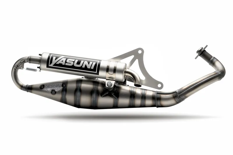 Escape YASUNI Carrera 10 homologado silencioso aluminio Piaggio