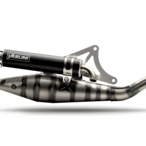 Escape YASUNI Carrera 10 homologado silencioso negro Piaggio