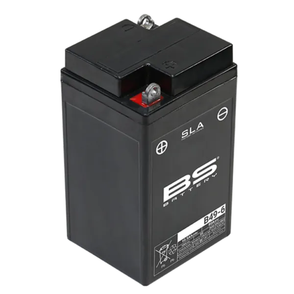 Batería BS BATTERY SLA sin mantenimiento activada de fábrica - B49-6