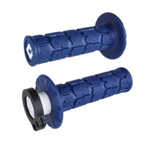 Puños ODI MX V2 Lock-On Rogue Azul oscuro