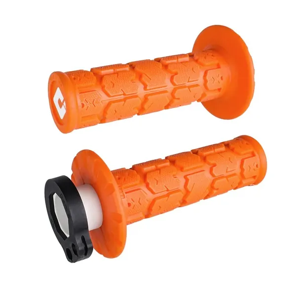 Puños ODI MX V2 Lock-On Rogue Naranja