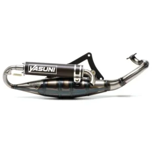 Escape completo YASUNI R (silenciador negro) - Derbi / Peugeot Motor Morini
