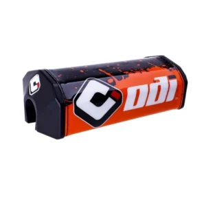 Almohadilla de manillar ODI Splatter oversized - 195mm Naranja