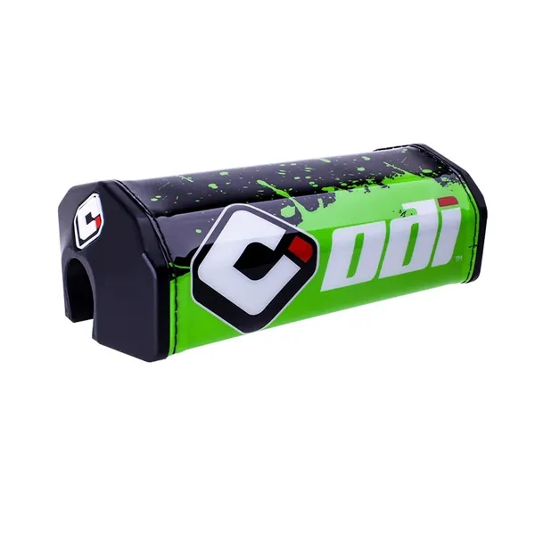 Almohadilla de manillar ODI Splatter oversized - 195mm Verde