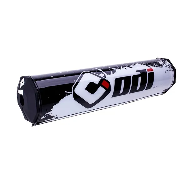 Almohadilla de manillar ODI Splatter SX8 oversized - 245mm Blanco