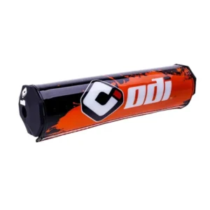 Almohadilla de manillar ODI Splatter SX8 oversized - 245mm Naranja