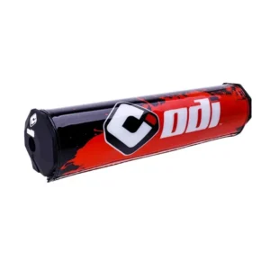 Almohadilla de manillar ODI Splatter SX8 oversized - 245mm Rojo