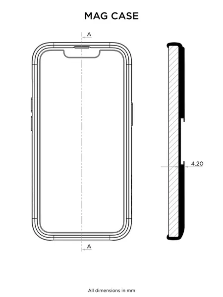 Funda para smartphone QUAD LOCK MAG - Samsung Galaxy S22 Ultra