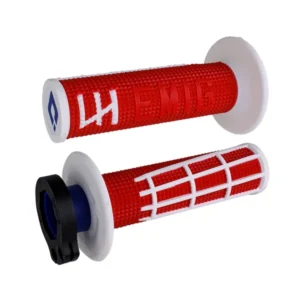 Puños ODI EMIG 2.0 V2 Lock-On Rojo / Blanco
