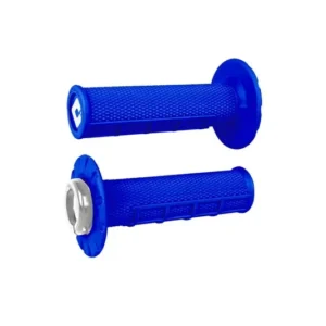 Puños ODI ATV v2.1 Lock-On medio gofrados - Azul / Negro
