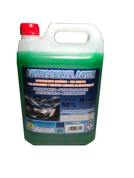 REFRIGERANTE VERDE 5 LITROS 50% -35º