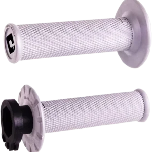 Puños ODI MX V2 Lock-On sin relieve Blanco